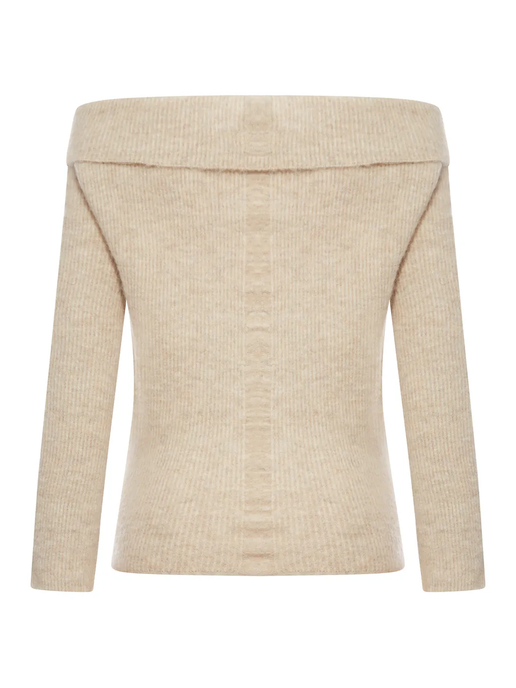Rick Owens Off-Shoulder Knitted Jumper