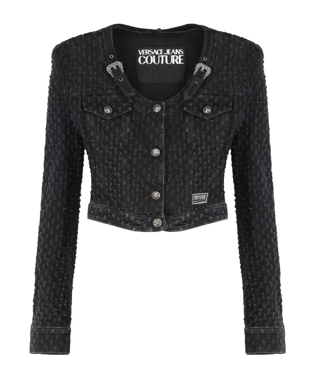 Versace Jeans Couture Logo Denim Jacket