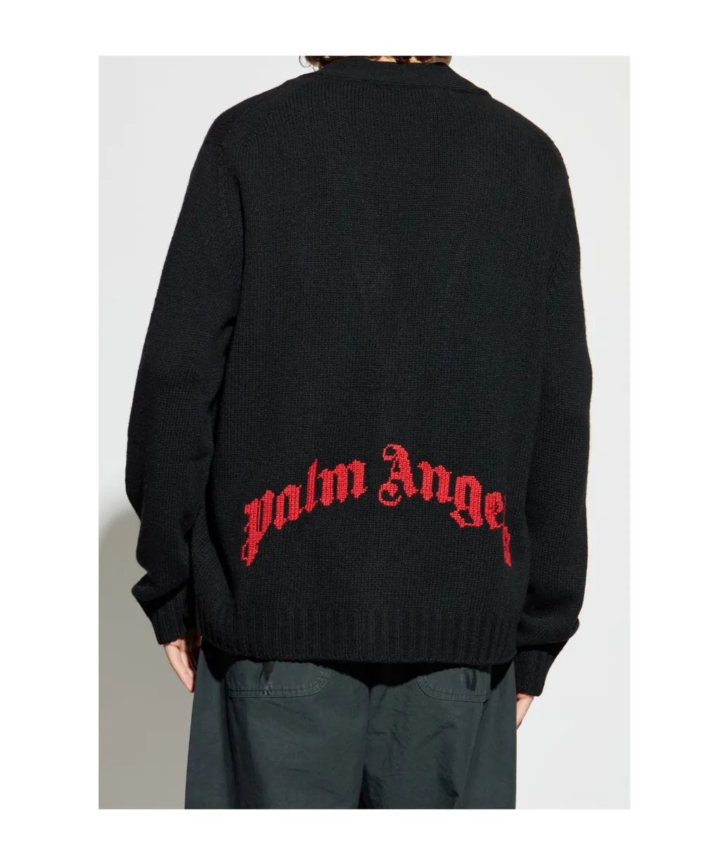 Palm Angels V-Neck Cardigan
