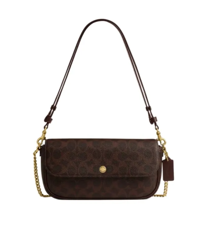Brook Flap Chain Bag In Signature Canvas