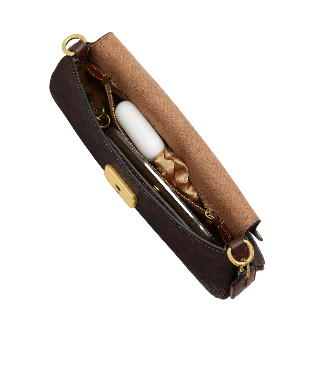 Jet Shoulder Bag In Signature Canvas