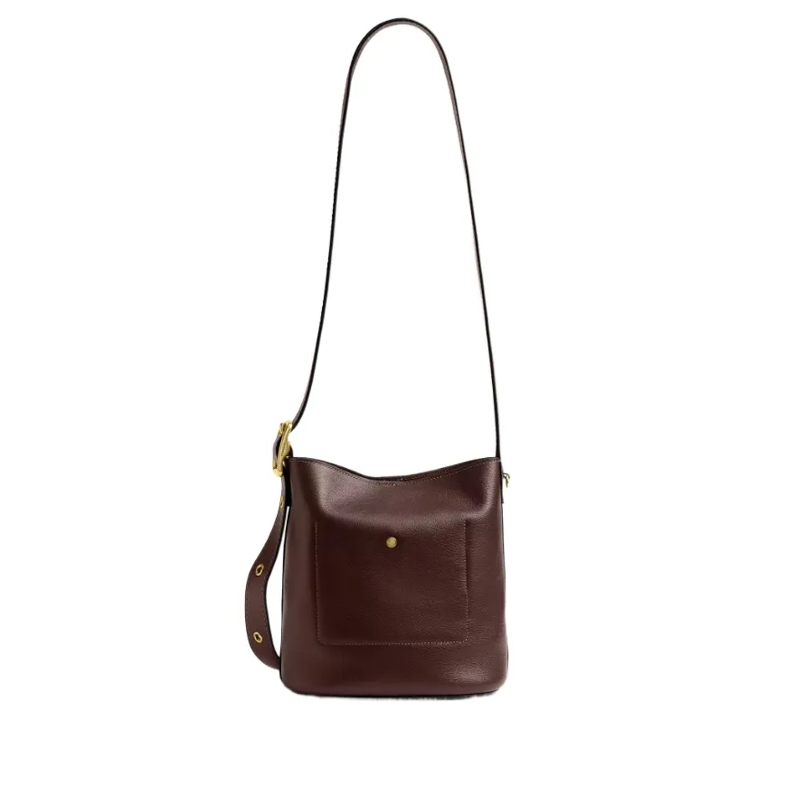 Bleecker Strap Calf Leather Tote Bag