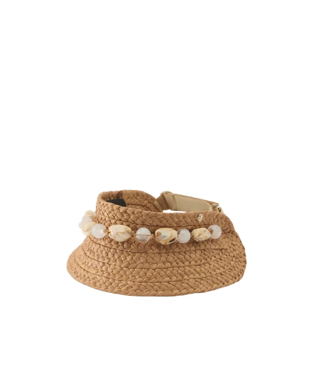 Helen Kaminski Beaded Straw Hat