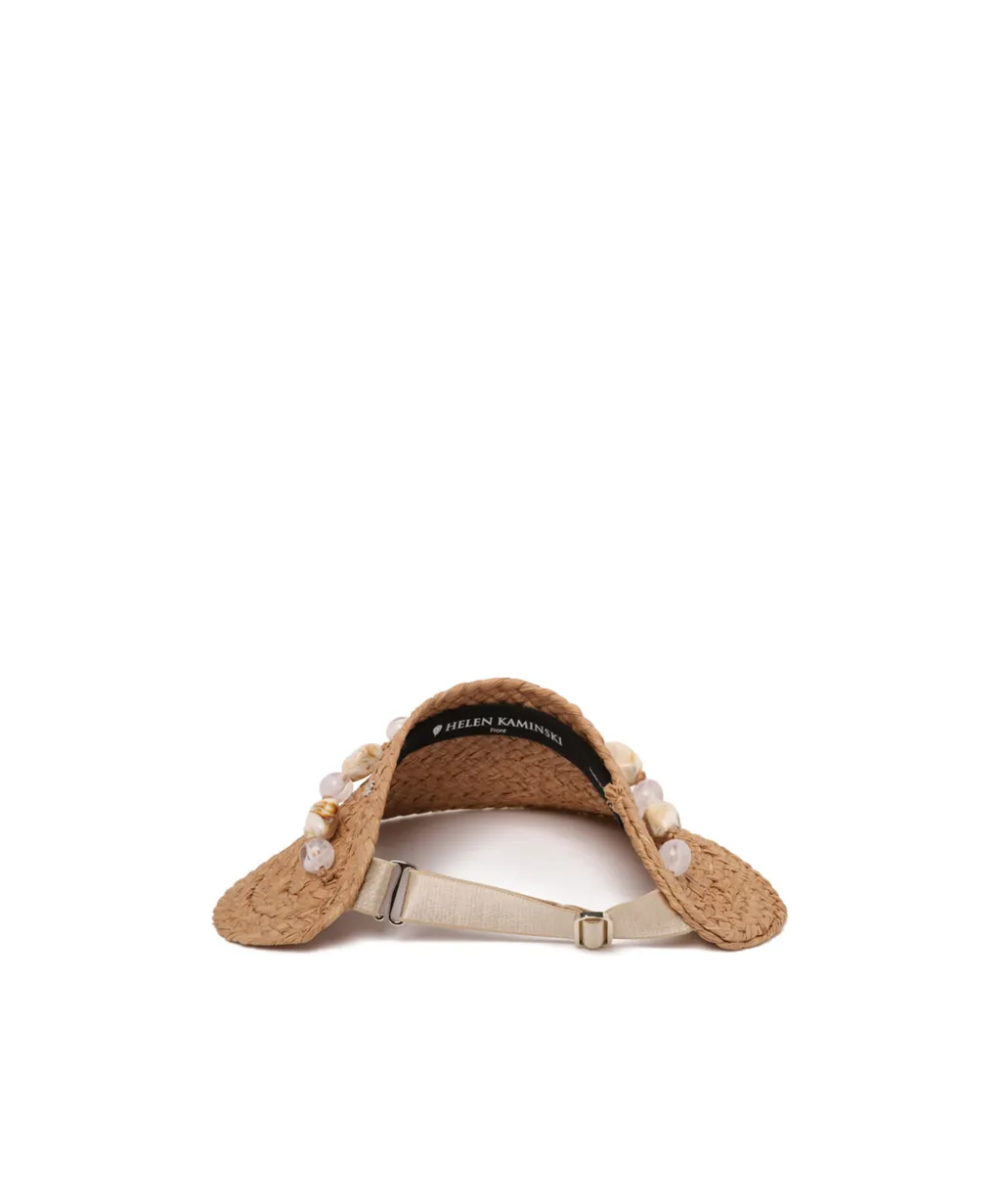 Helen Kaminski Beaded Straw Hat