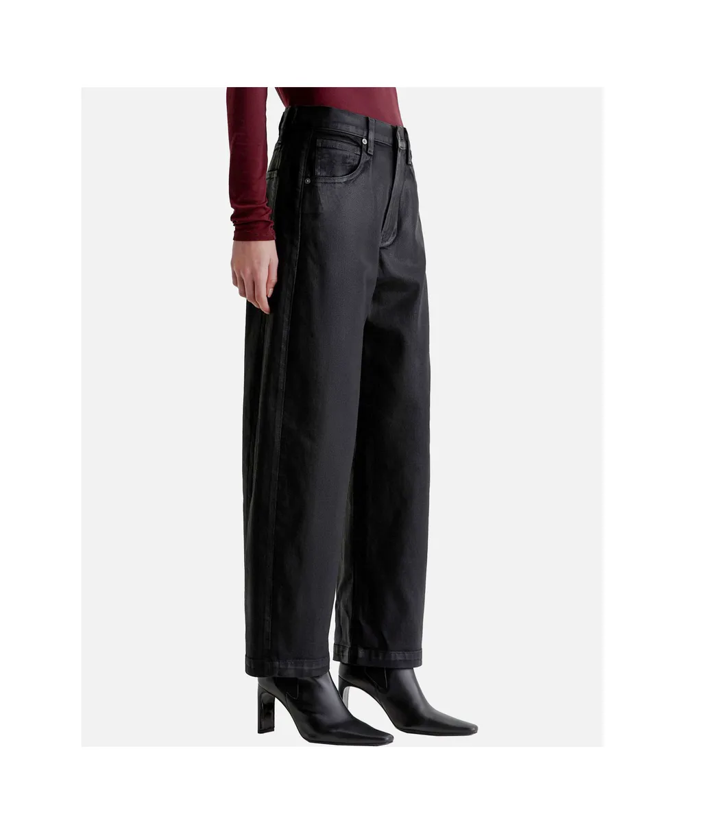 Cropped 5-Pocket Jeans.