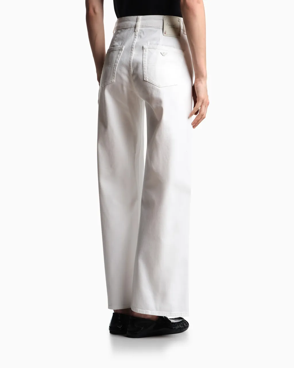 Belt Loop Denim Trousers
