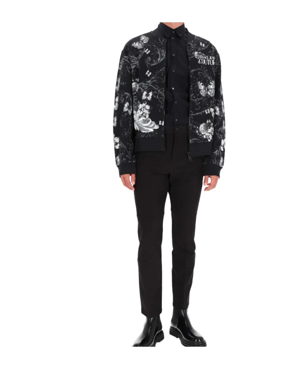 Versace Jeans Couture Zipped Bomber Jacket