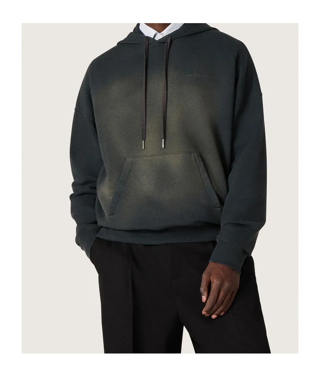 Golden Goose Deluxe Brand Bleached Effect Drawstring Hoodie