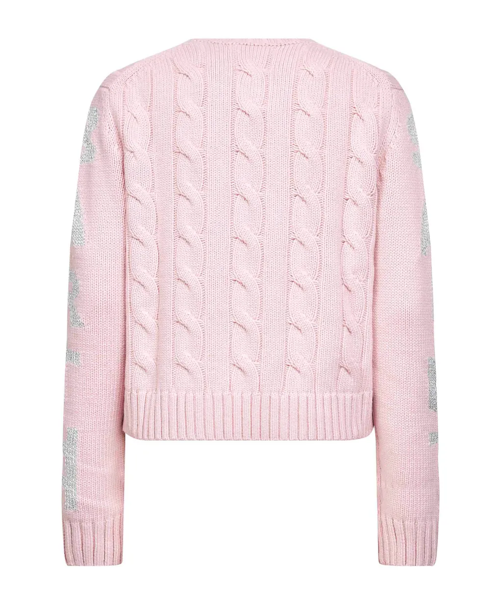 Mc2 Saint Barth Cable Knit Sweater