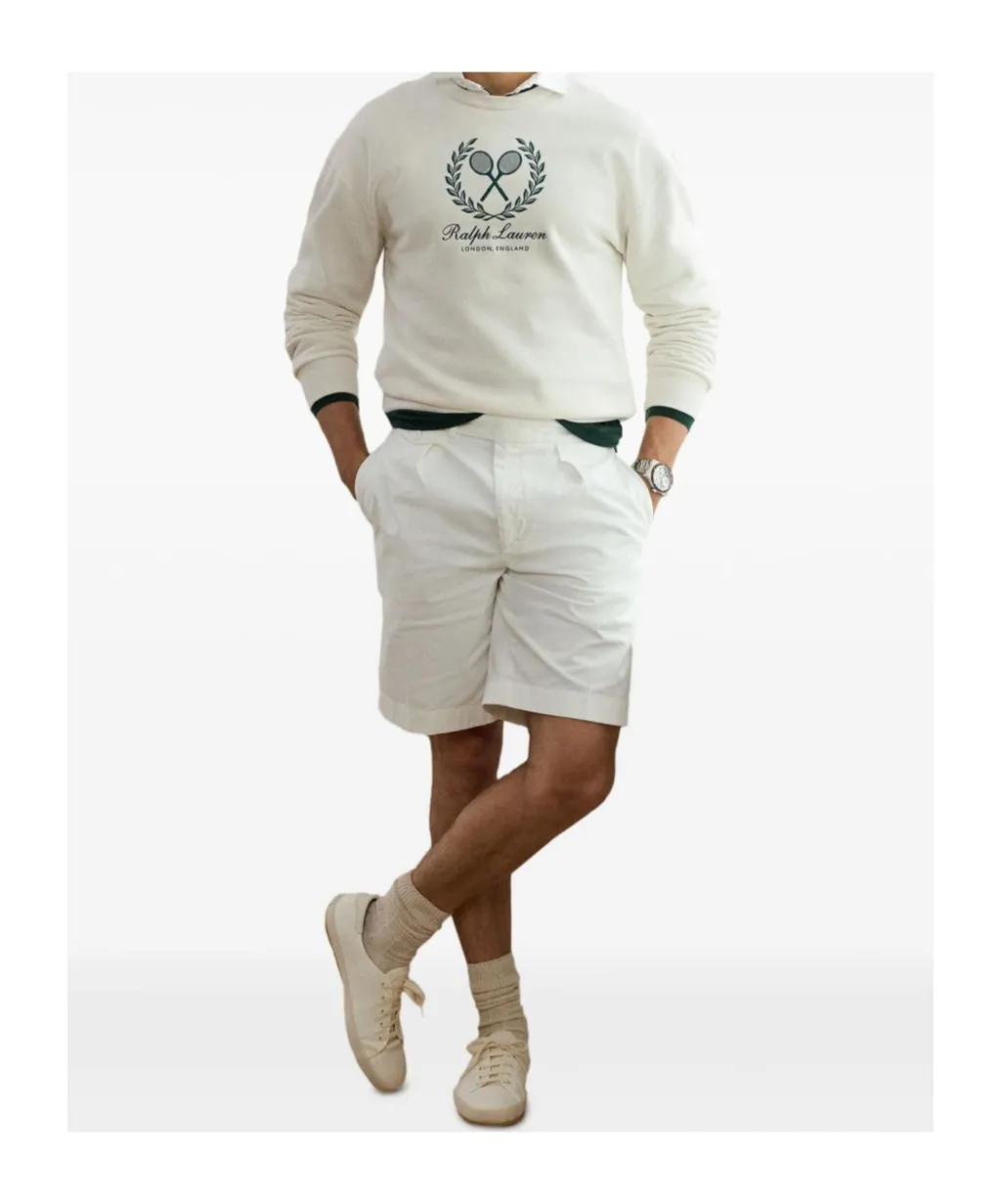Tennis-Motif Sweatshirt