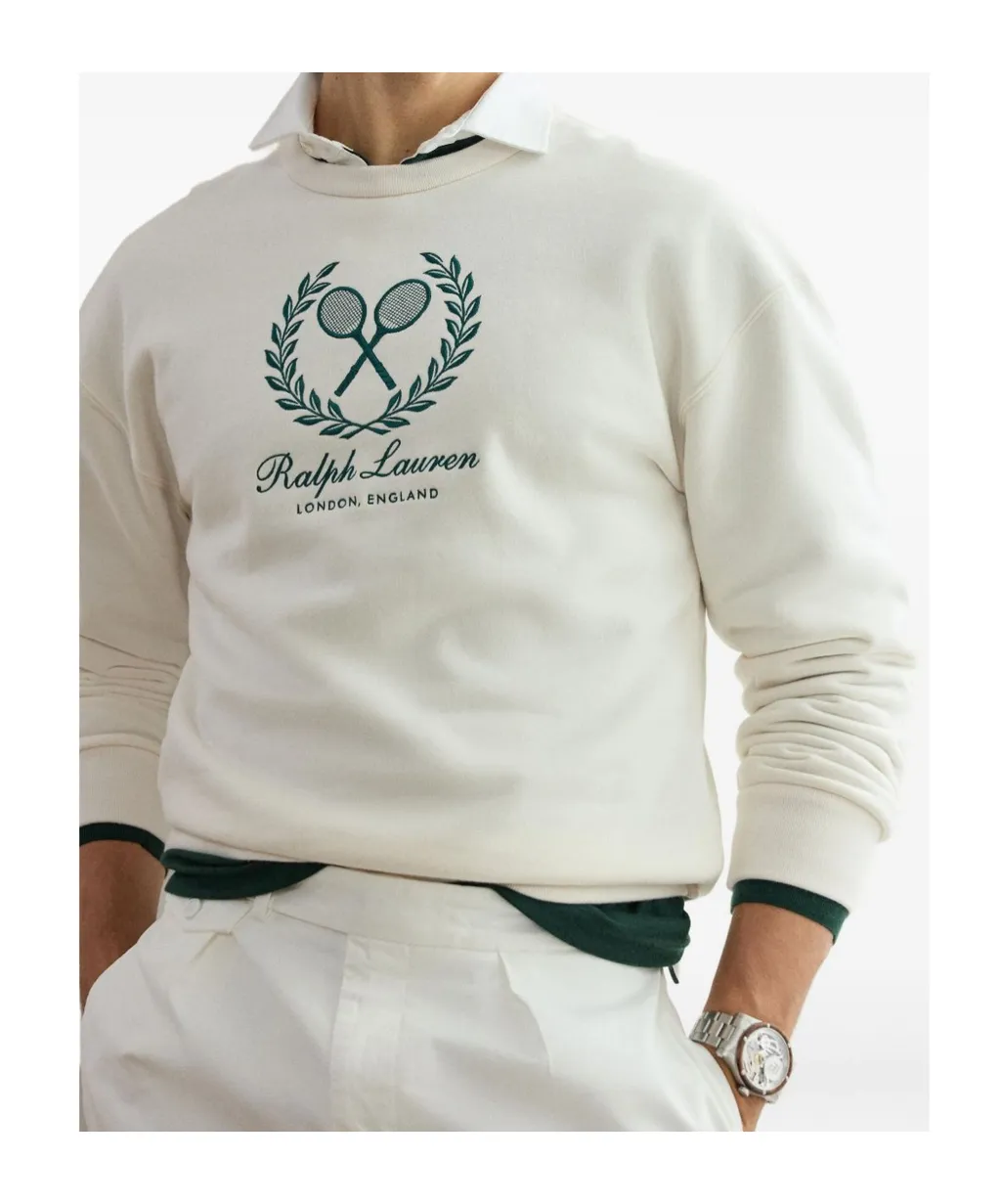 Tennis-Motif Sweatshirt