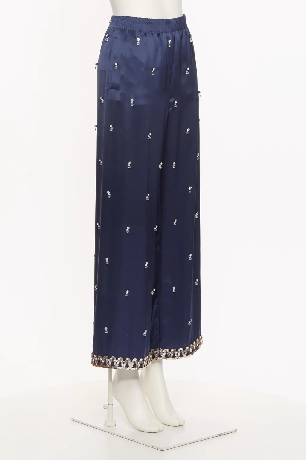 Elastic Waist Casual Pants