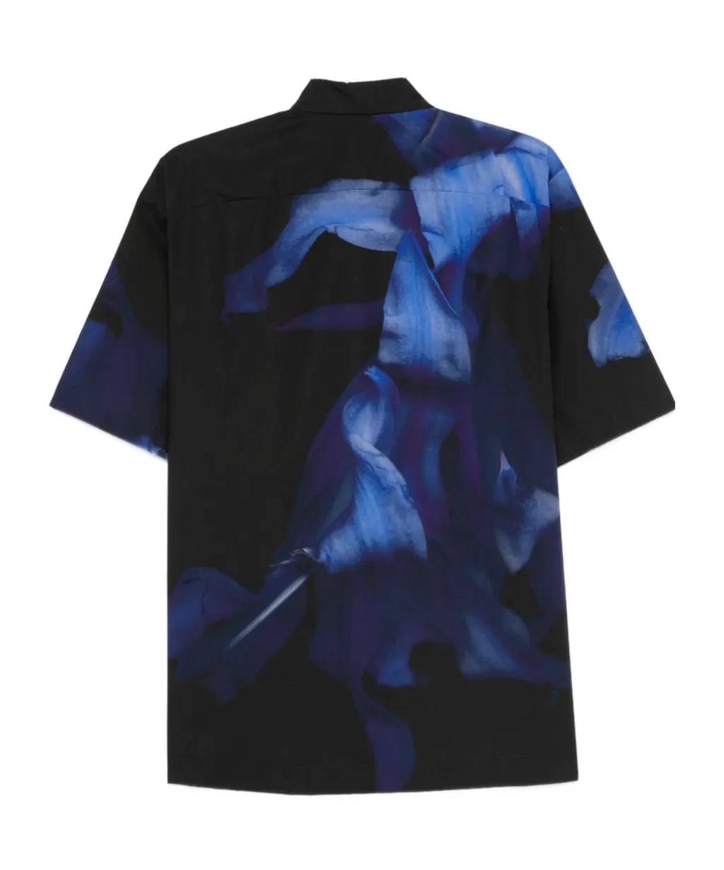 Dries Van Noten Printed Short-Sleeved Shirt