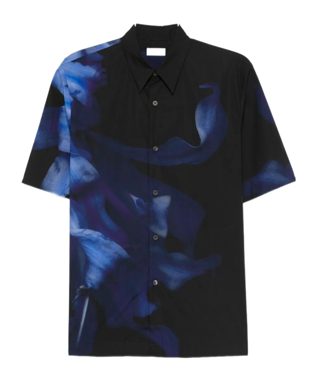 Dries Van Noten Printed Short-Sleeved Shirt