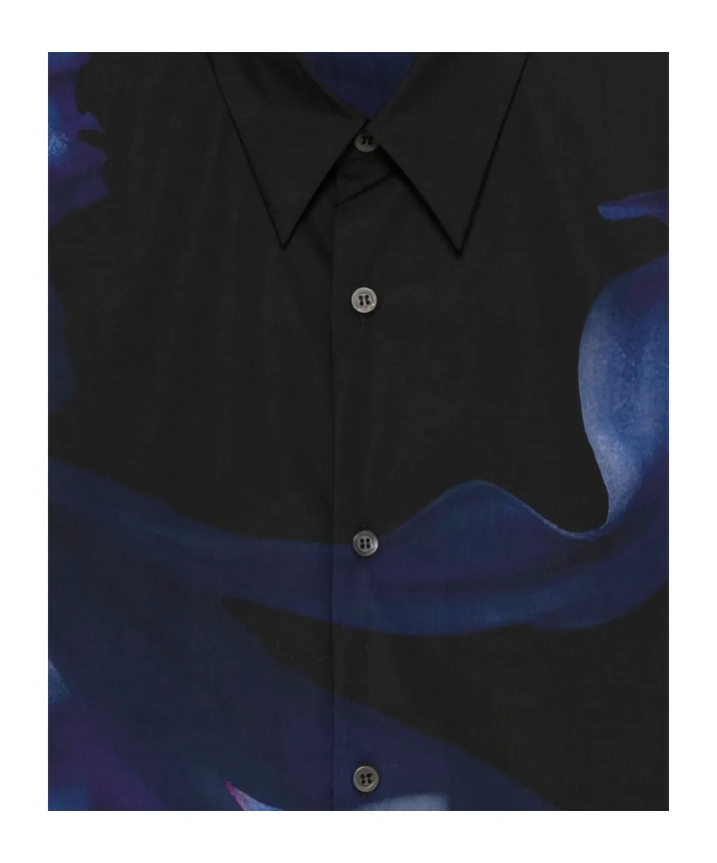 Dries Van Noten Printed Short-Sleeved Shirt
