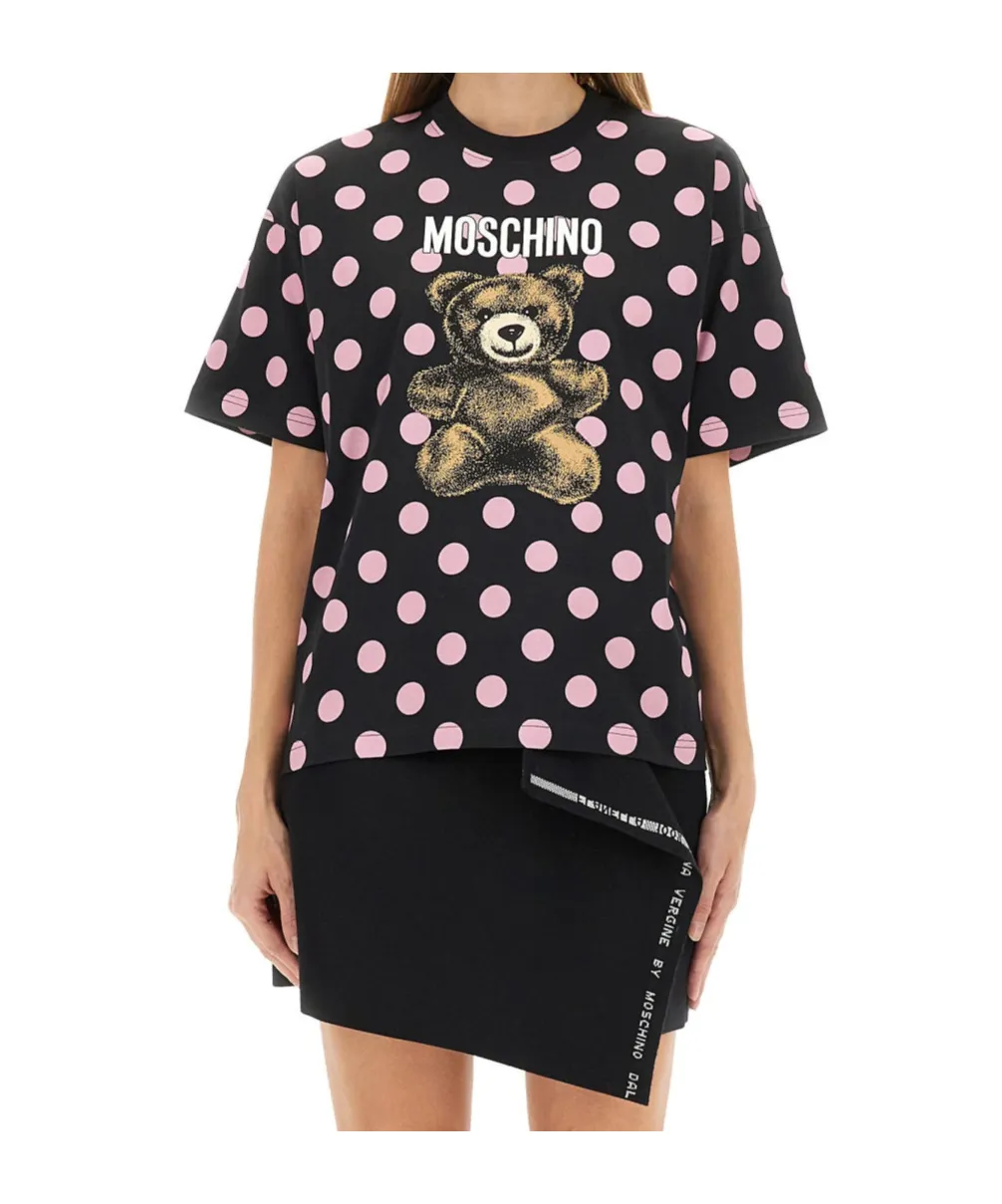 Moschino Teddy Bear Printed Jersey T-Shirt