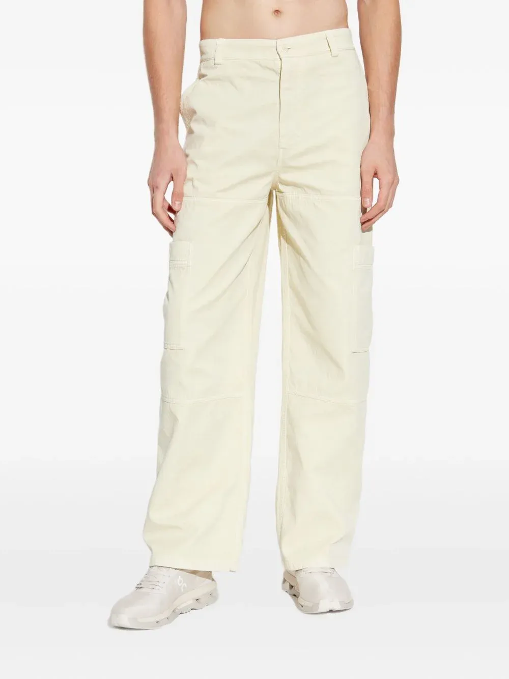 Off-White Straight Leg Cargo Pants