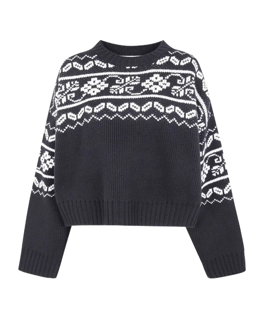 Ribbed Crewneck Sweater
