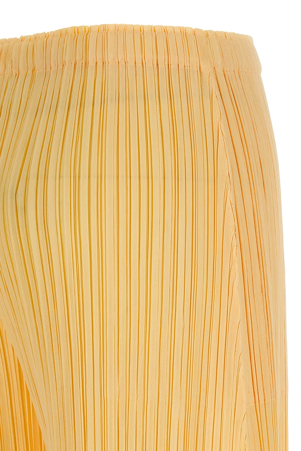 Pleats Please Issey Miyake Elasticated Waistband Pleated Trousers