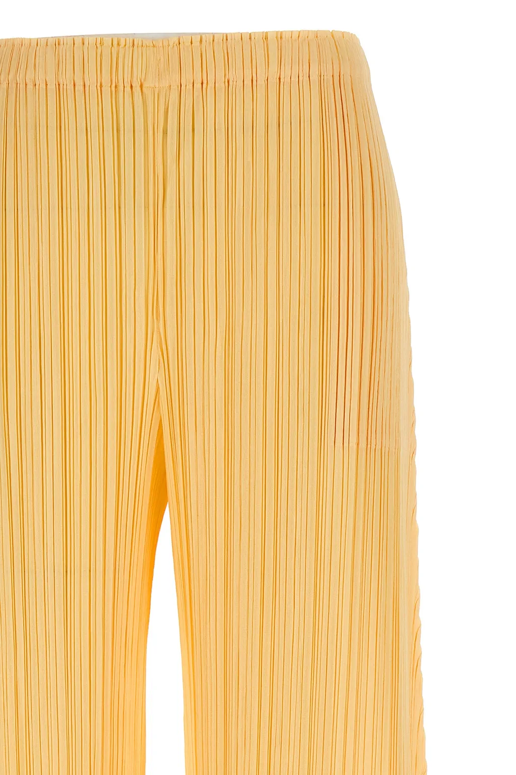 Pleats Please Issey Miyake Elasticated Waistband Pleated Trousers