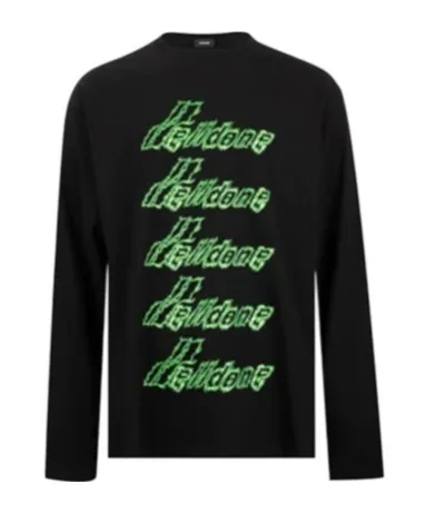 Round-Neck Long-Sleeved T-Shirt