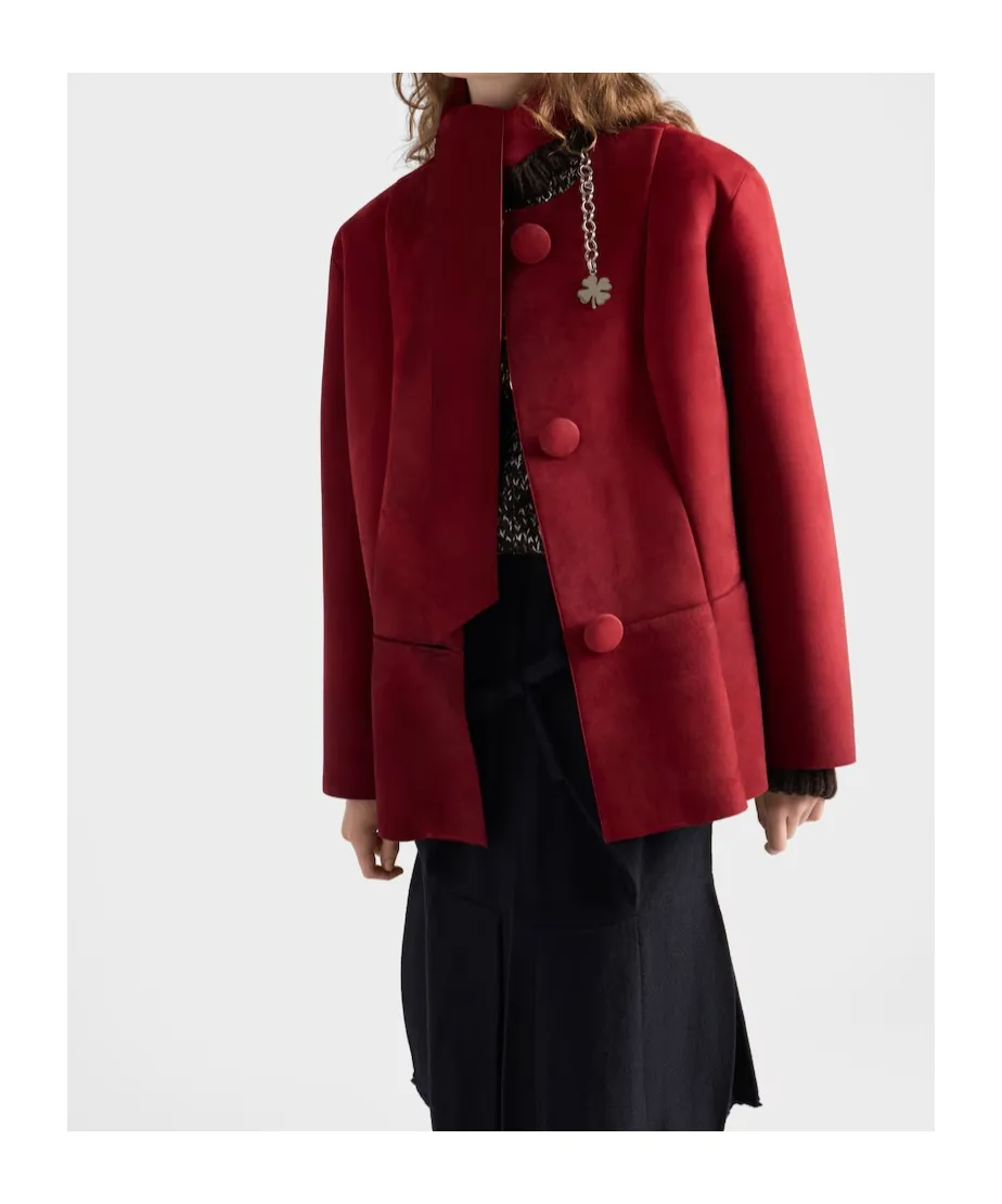 Bonded Suede Jacket