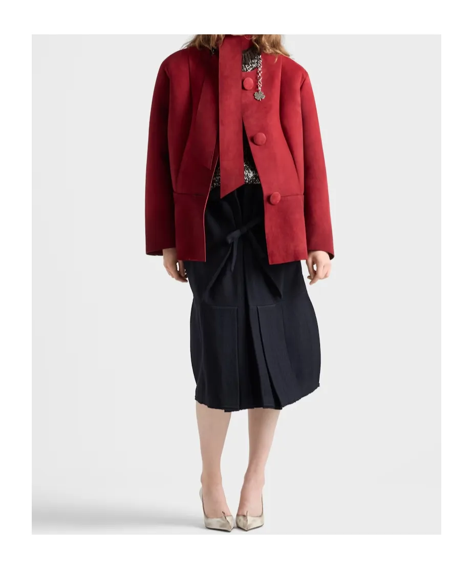 Bonded Suede Jacket