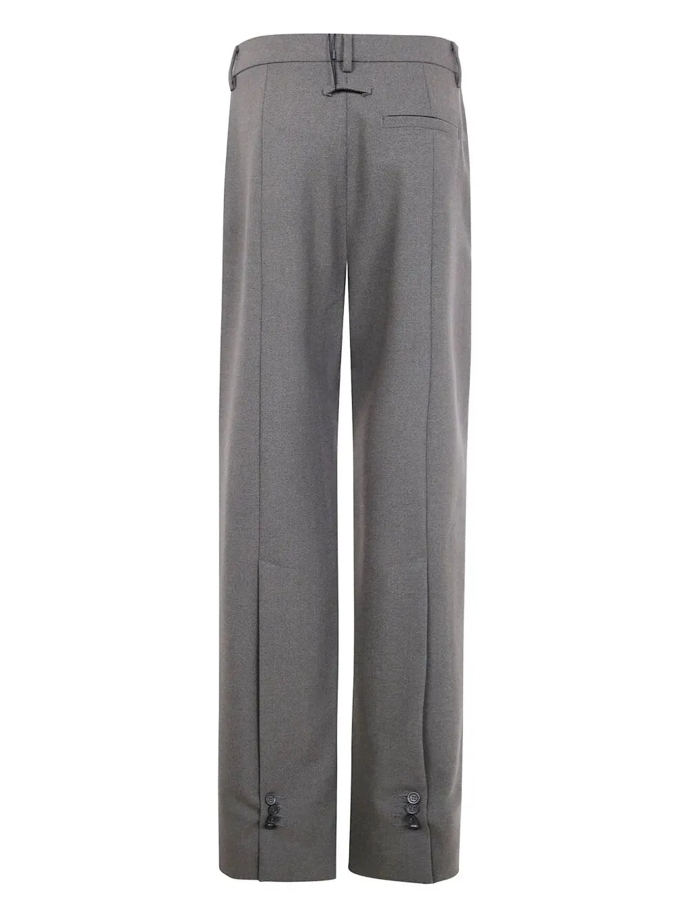 Hem Buttoning Tailoring Trousers