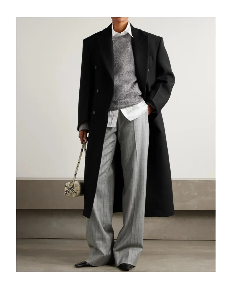 Double-Breasted Coat