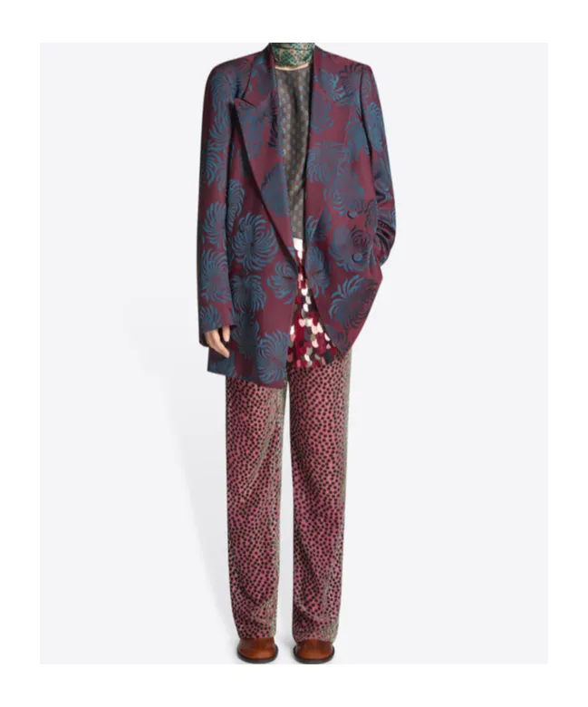 Jacquard Blazer