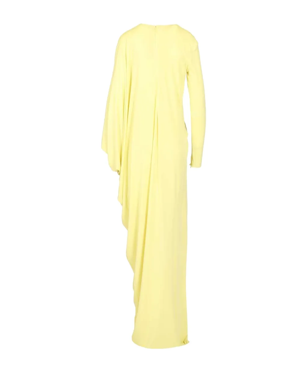 Tom Ford Long-Sleeved Asymmetric Evening Dress