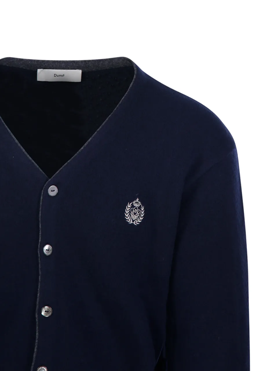 Dunst Logo Wool Cardigan