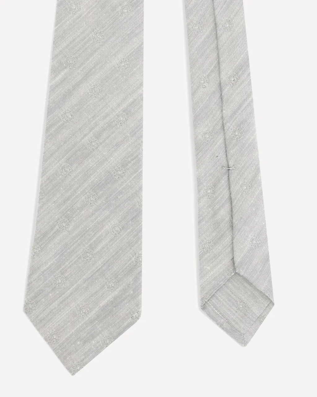 Kiton Floral Embroidered Tie