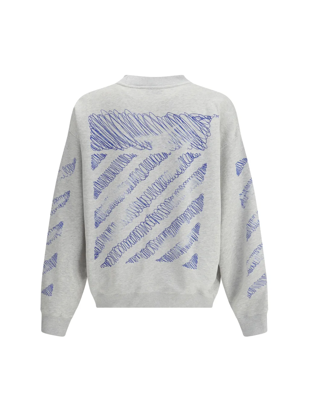 Off-White Scribble Diagram Crewneck Sweatshirt
