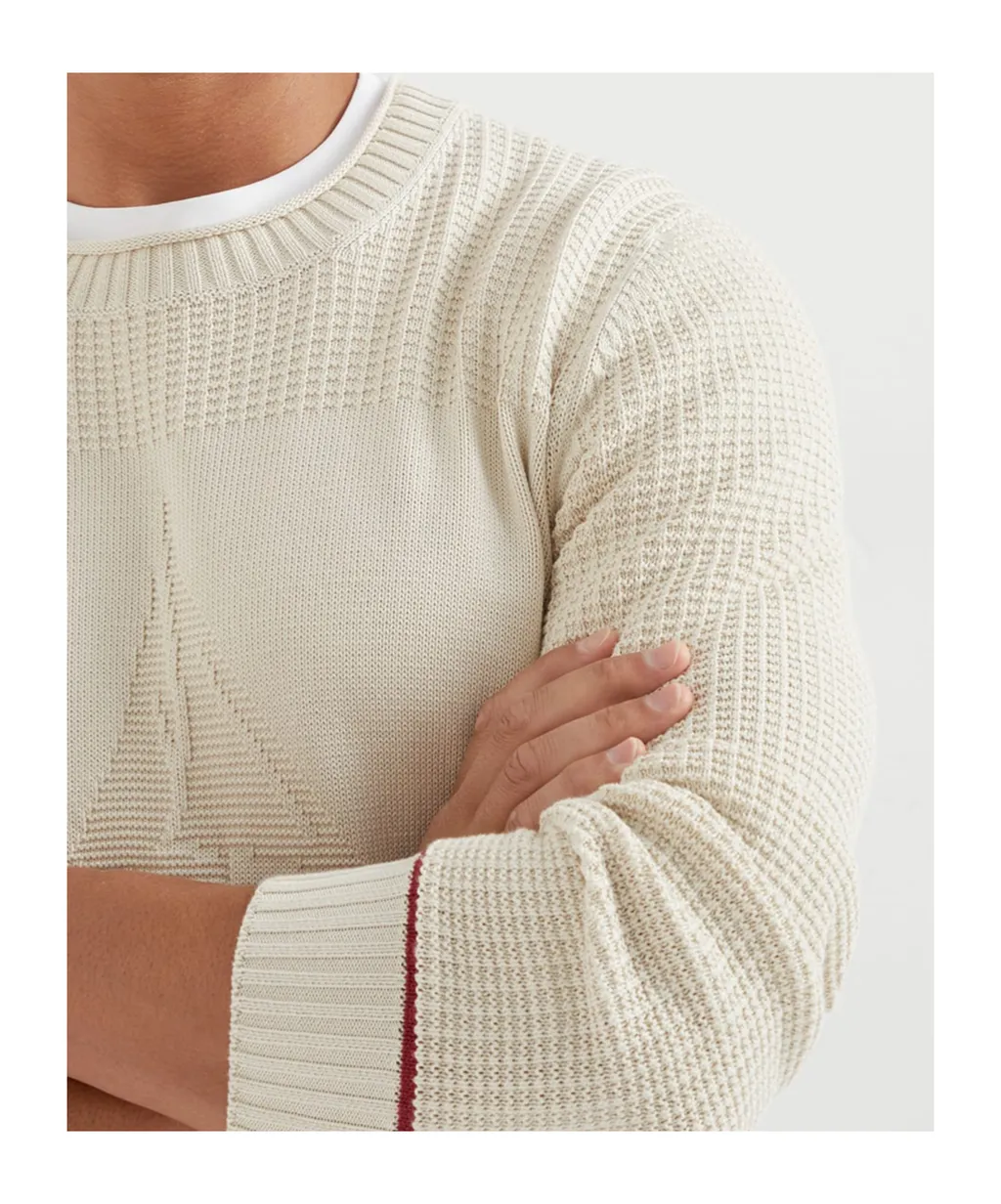 Brunello Cucinelli Long Sleeved Straight Hem Jumper