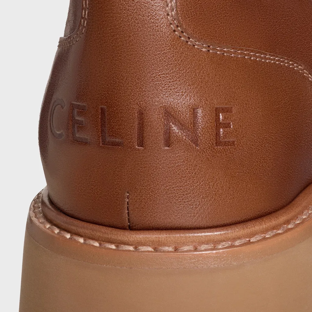 Celine Triomphe Derbies In Calfskin