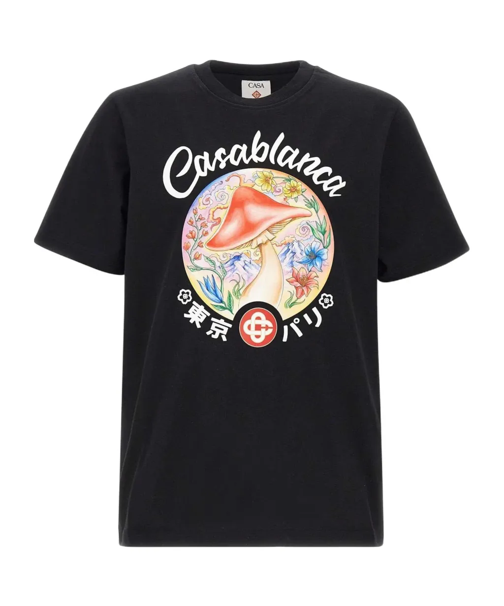 Mushroom Printed T-Shirt