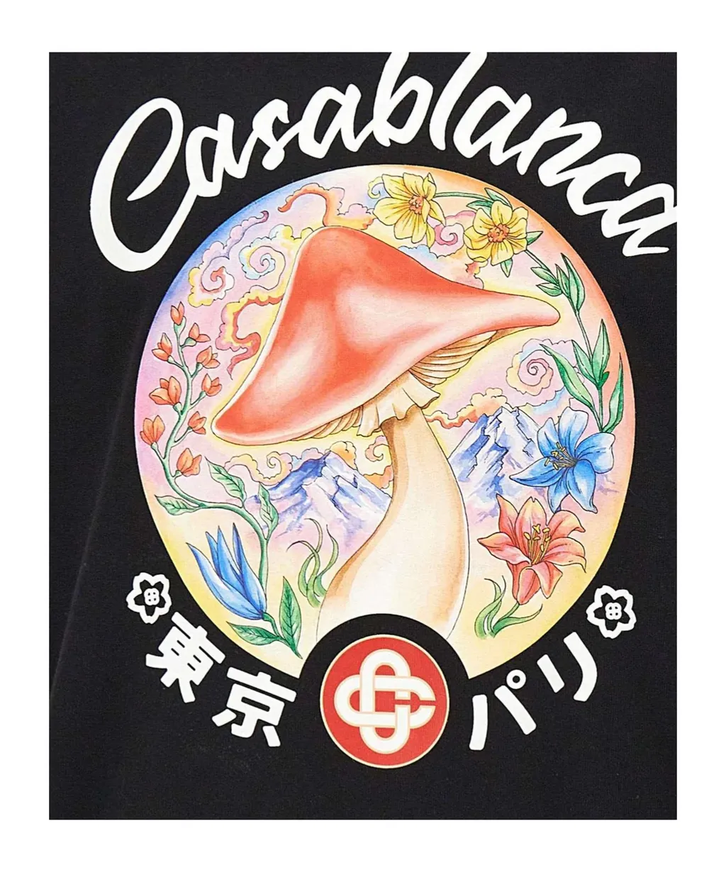 Mushroom Printed T-Shirt