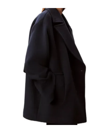 Wool Blend Peacoat