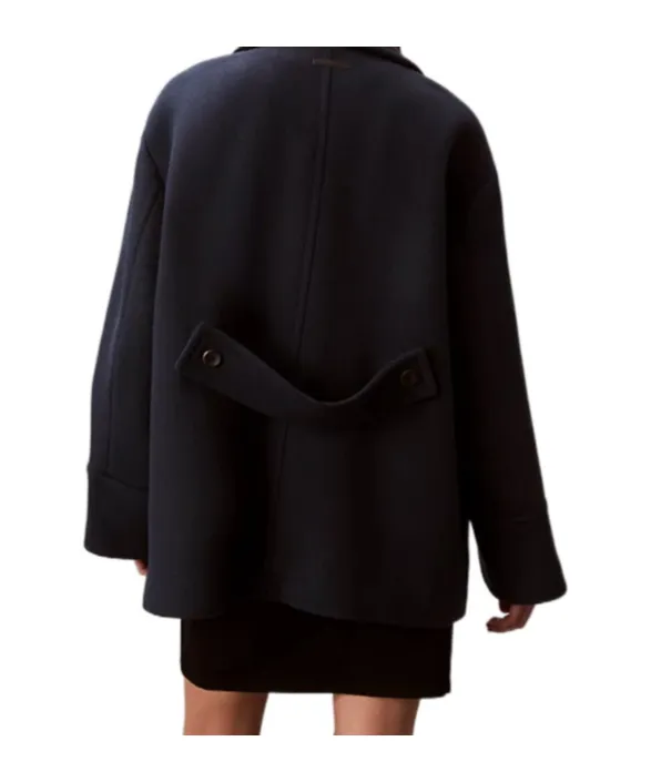 Wool Blend Peacoat