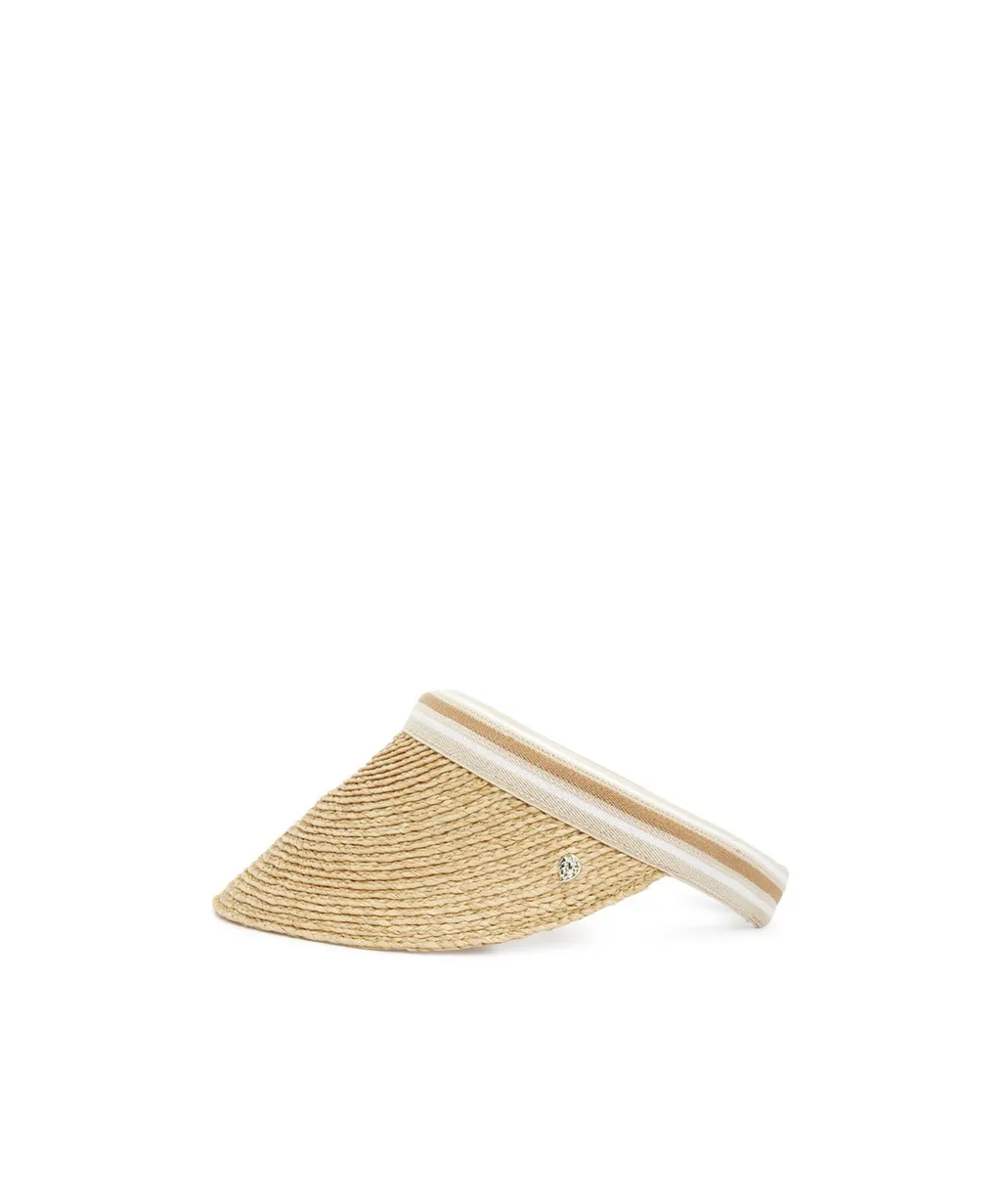 Helen Kaminski Bianca Striped Sun Visor Hat