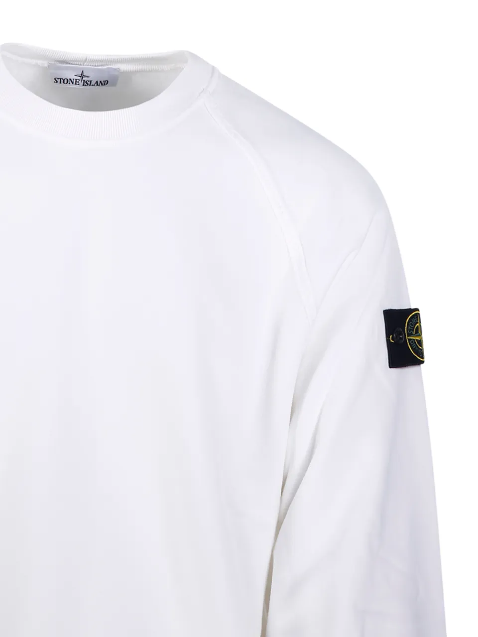 Stone Island Logo Patch Crewneck Sweatshirt