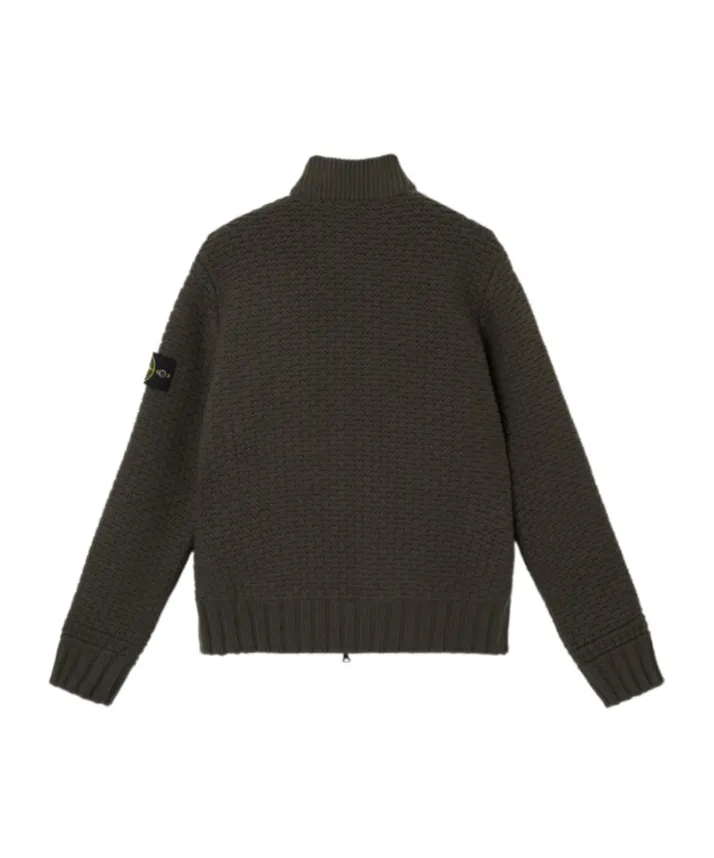 Stone Island Zip-Up Bomber Jacket