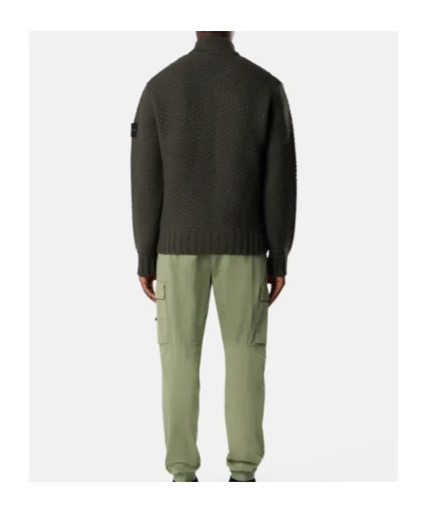 Stone Island Zip-Up Bomber Jacket