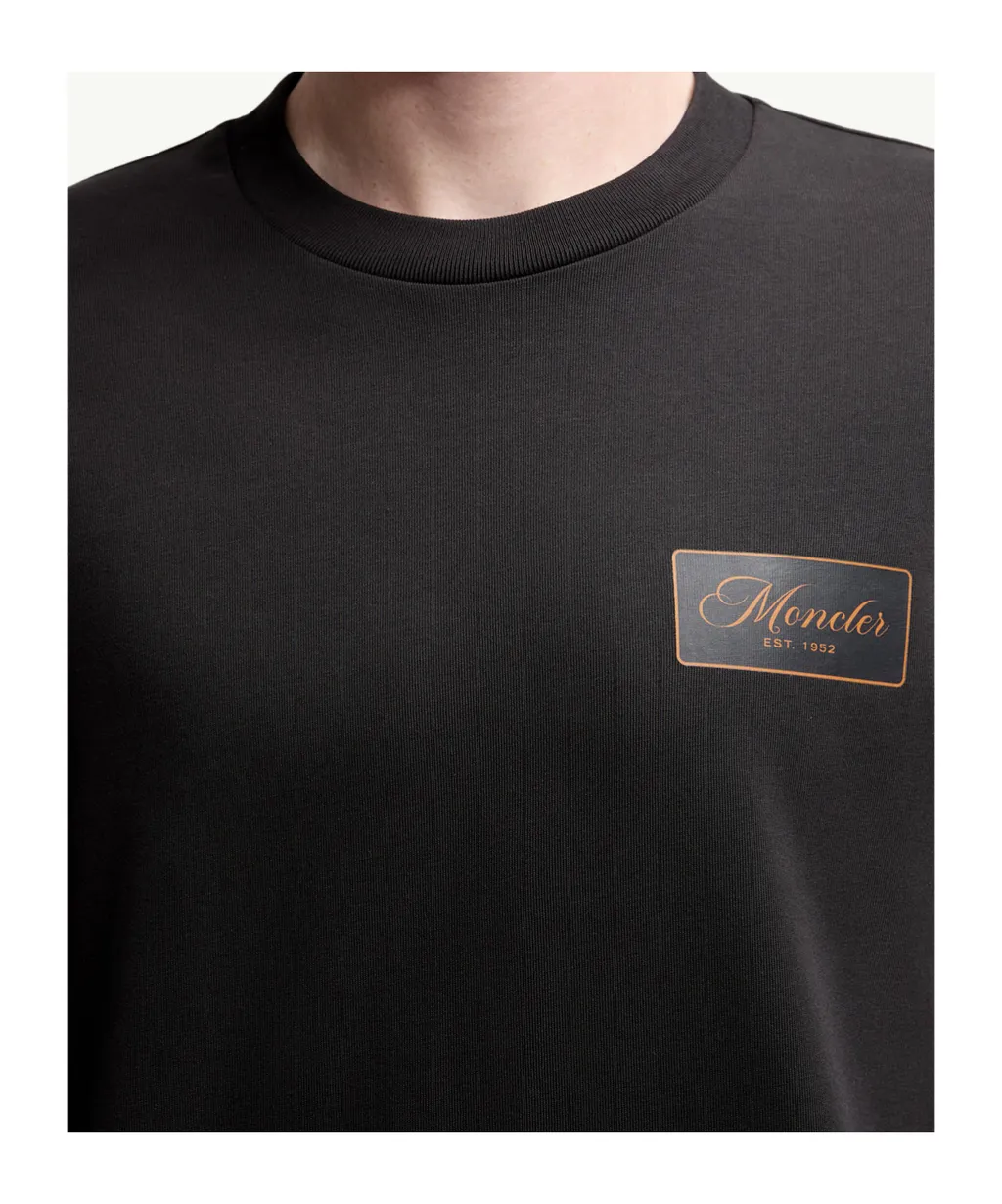 Cartoon Logos Long Sleeve Cotton T-Shirt