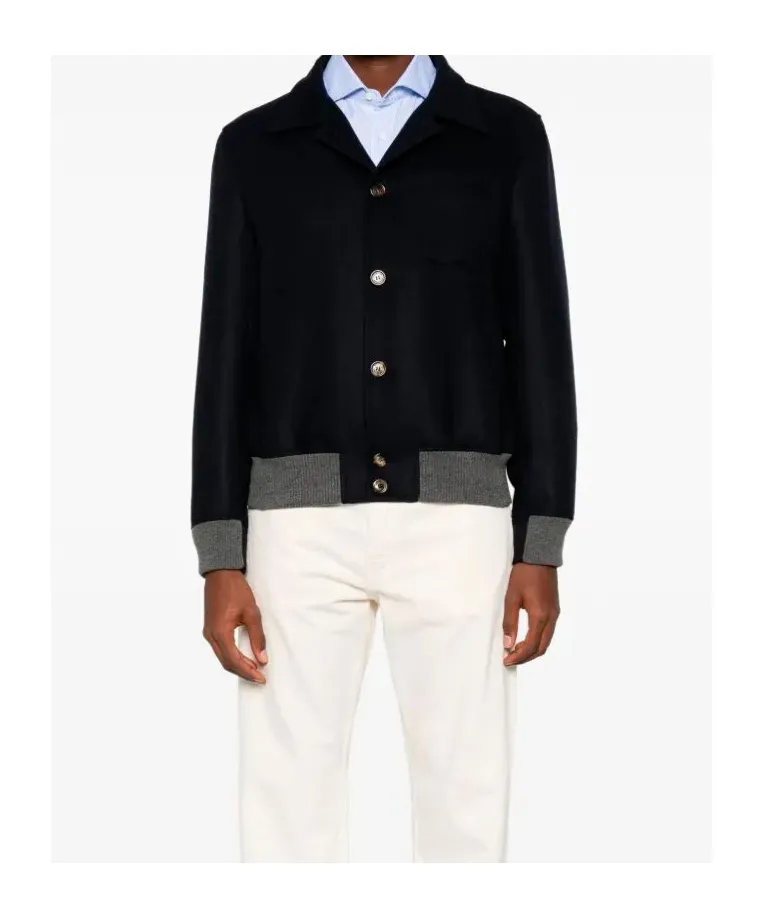 Wool Bomber Jacket