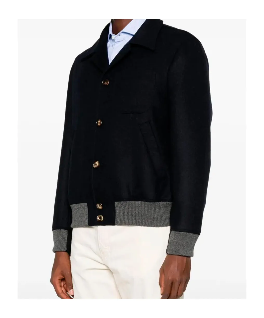 Wool Bomber Jacket
