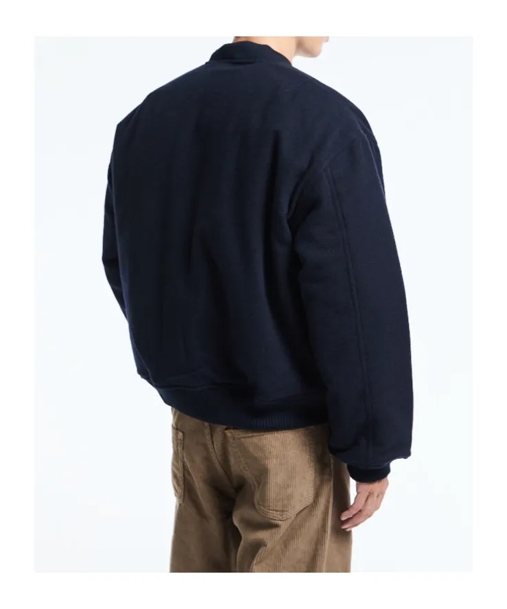 Long-Sleeved Bomber Jacket