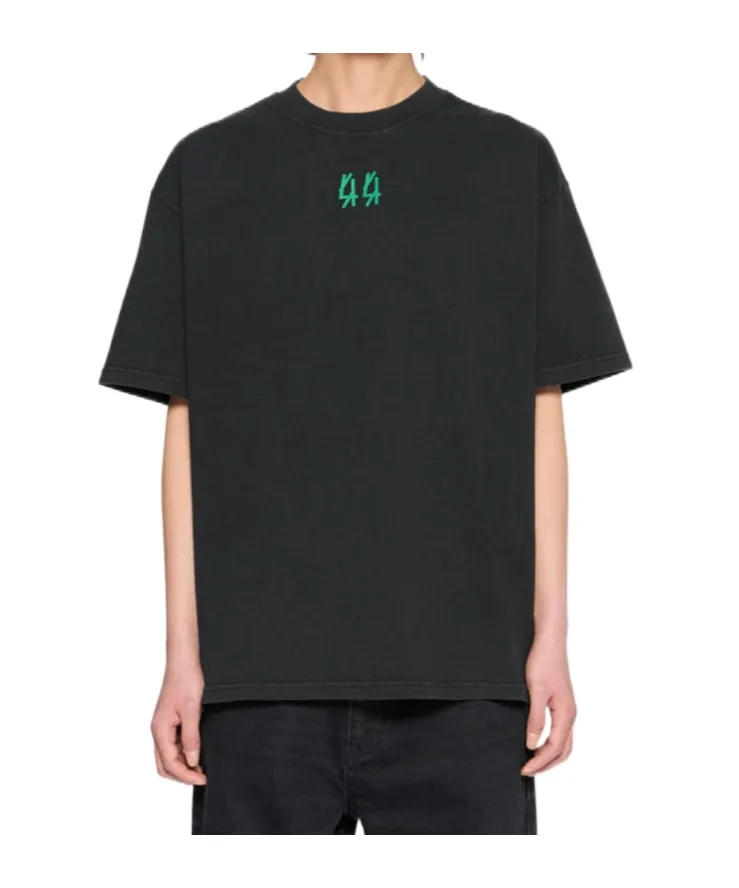 44 Label Group Logo Printed Crewneck T-Shirt