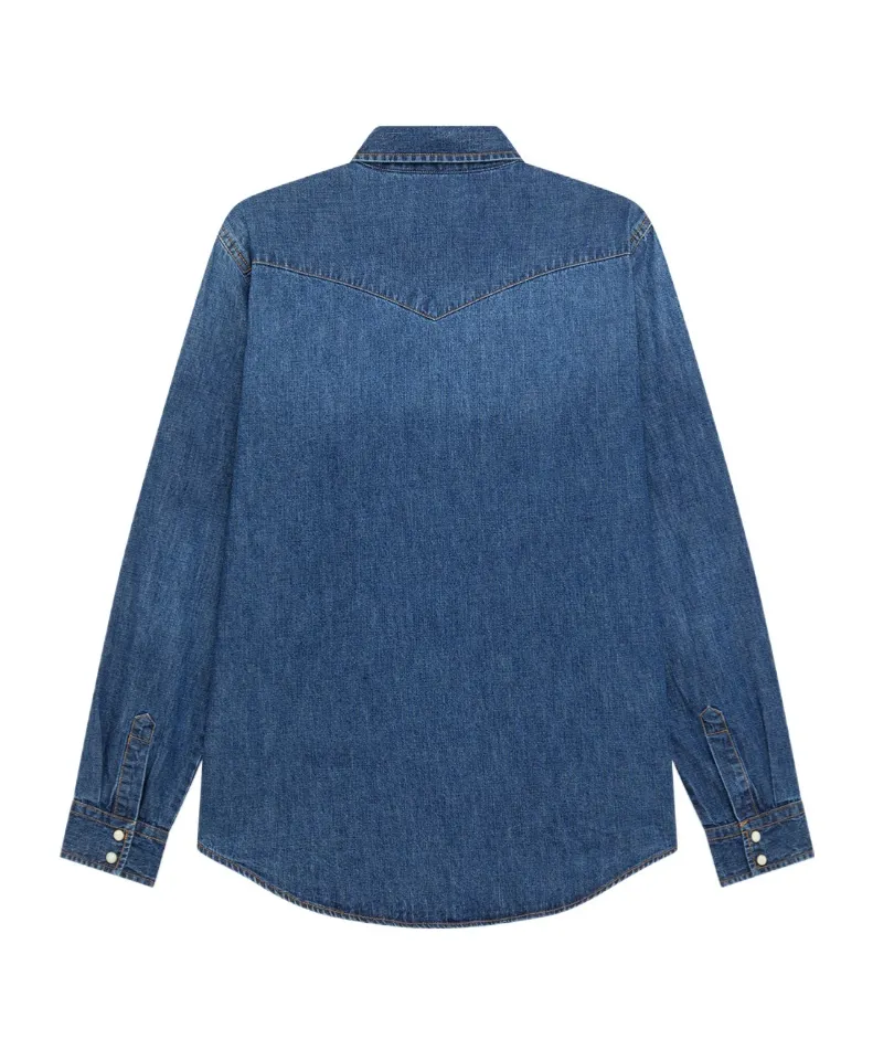 Martin Shirt In Bruce Wash Denim